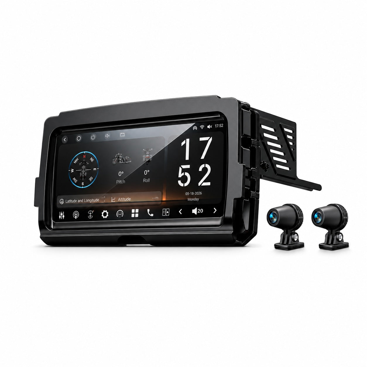 Vinland Rebel 8.25″ OEM-Fit Motorcycle Head Unit for 2014–2023