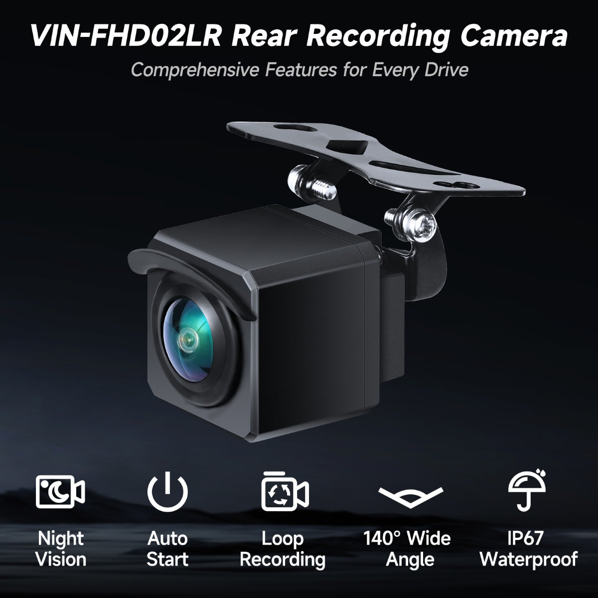 AC-FHD024 リア録画カメラ FHD 1080p Rear Recording Camera FHD 1080P Real-Time Recording – VINLAND