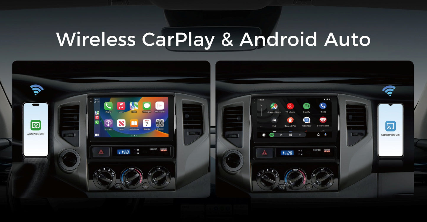 Experience True Freedom: Wireless CarPlay & Android Auto in Your Custom Car Stereo