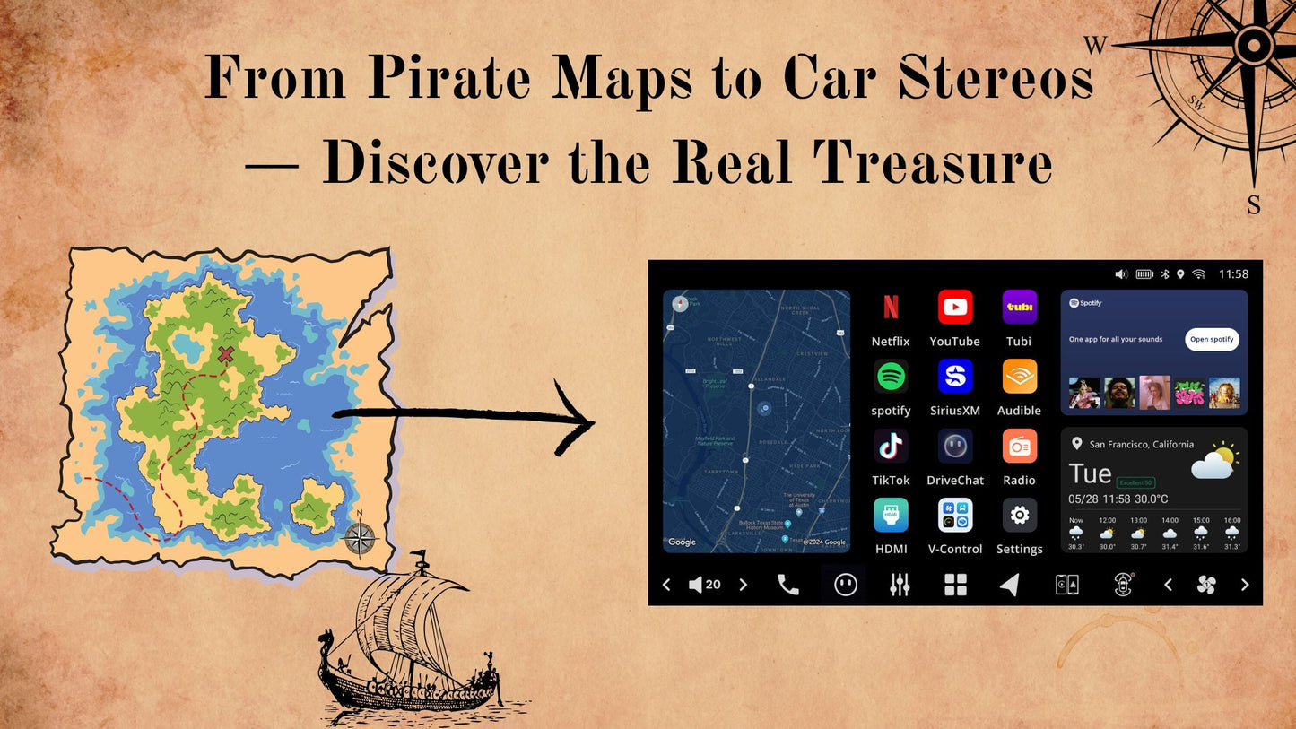 From Sea Maps to Car Stereos — The Real Treasure You’ll Want