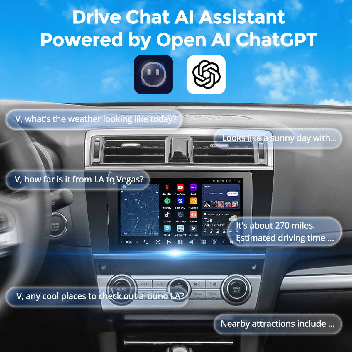 VISION 9” Custom-Fit Car Stereo for Subaru Outback 2015-2017 – VINLAND