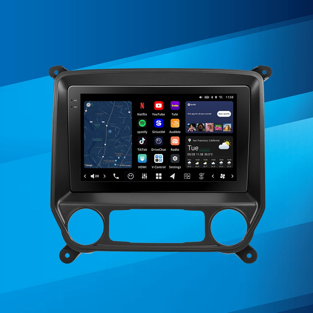 
                  
                    VISION Chevrolet Silverado 2014-2019 9" Custom-Fit Car Stereo
                  
                