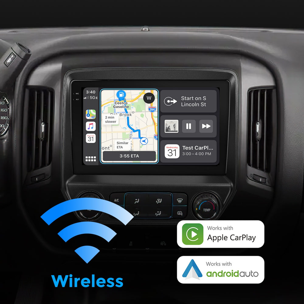 
                  
                    VISION Chevrolet Silverado 2014-2019 9" Custom-Fit Car Stereo
                  
                