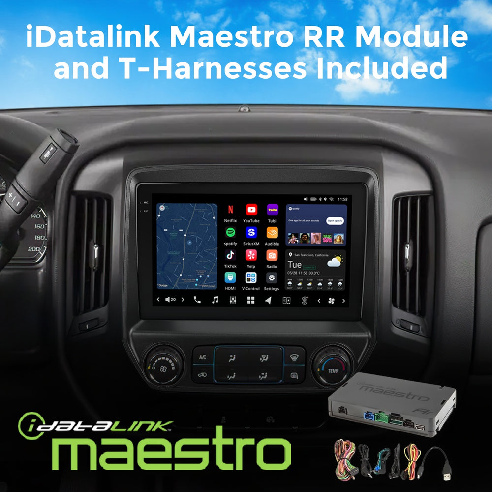 
                  
                    VISION Chevrolet Silverado 2014-2019 9" Custom-Fit Car Stereo
                  
                